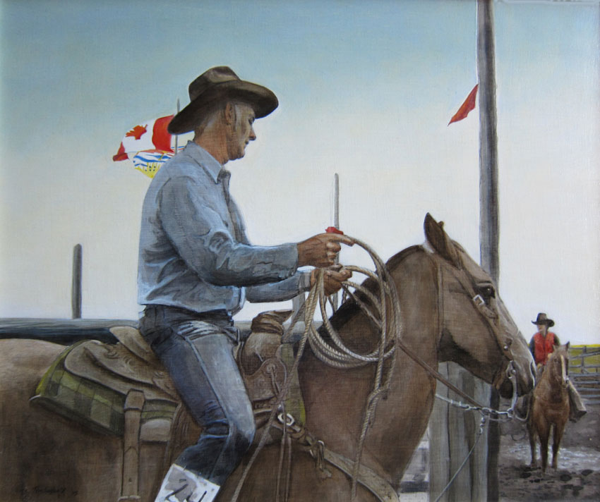 Canada Day - an Oil Painting by Olga Kornavitch-Tomlinson