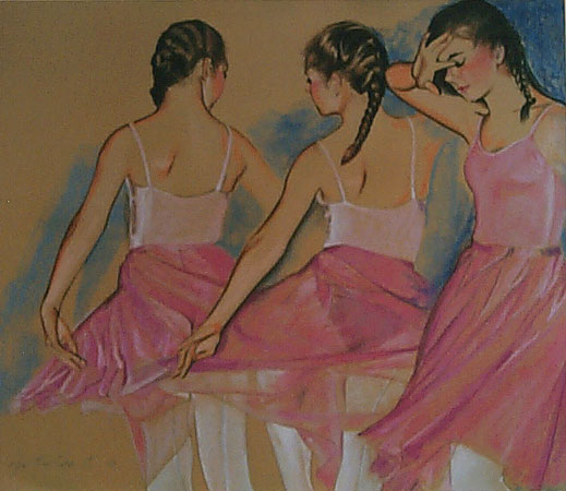 Pastel by Olga Kornavitch-Tomlinson