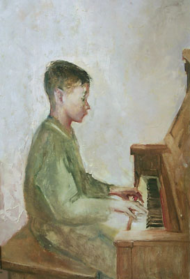 Study - Grant, an Oil Painting by Olga Kornavitch-Tomlinson